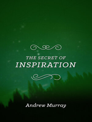 cover image of The Secret of Inspiration